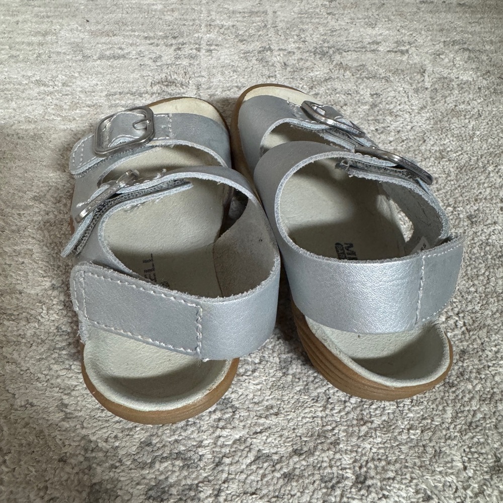 Merrell Bare Steps Silver Sandals - Picture 2 of 6